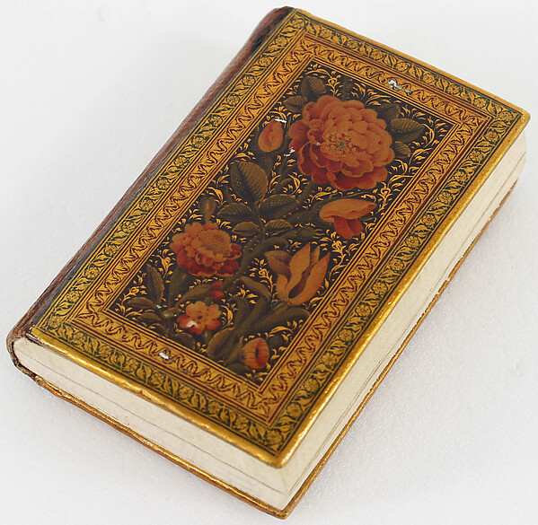 Miniature Qur'an with Lacquered Binding and Carrying Case by an unrecorded maker, The Metropolitan Museum of Art